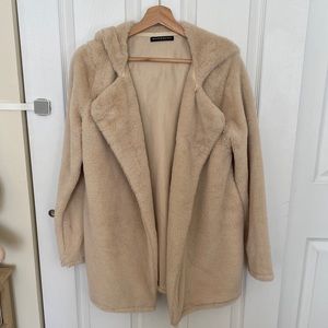 Cream Teddy Bear Coat
